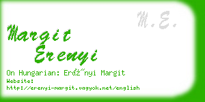 margit erenyi business card